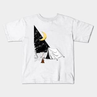 Night camp Kids T-Shirt